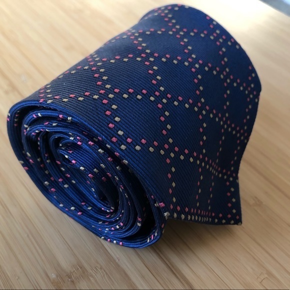 Drake’s for Paul Stuart RARE Silk Tie - Royal Blue - Picture 1 of 6